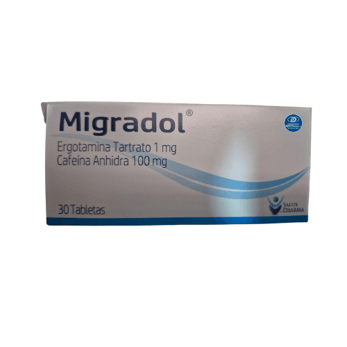 Migradol (Ergotamina + Cafeína) x30 Tbs