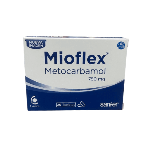 Mioflex POST(Metocarbamol) 750mg x20 Tbs
