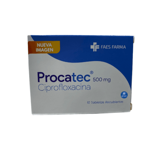 Procatec Ciprofloxacina 500mg x10 Tbs
