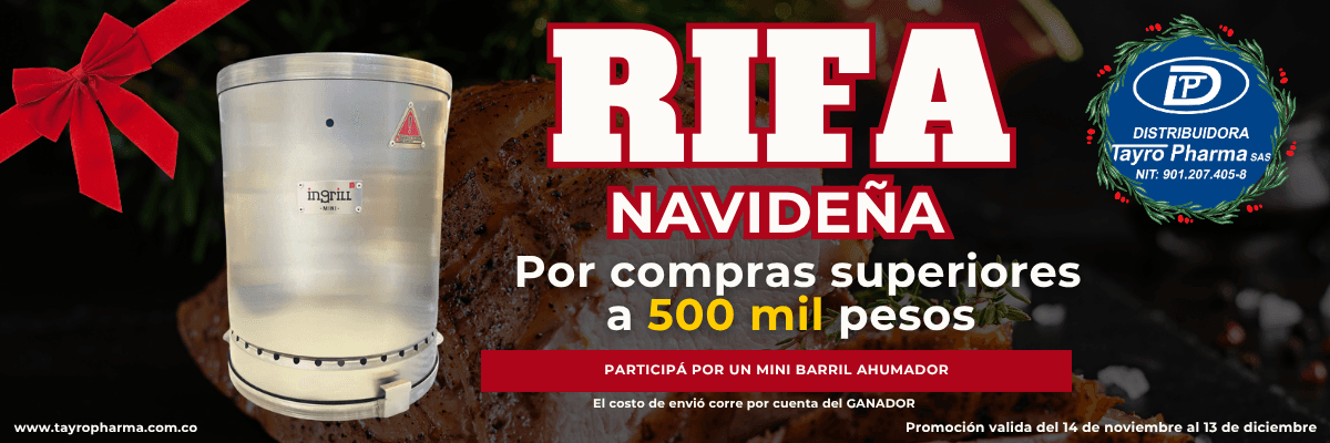 Rifa Navideña Tayro Pharma