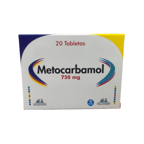 Metocarbamol 750mg x20 Tbs Anglo