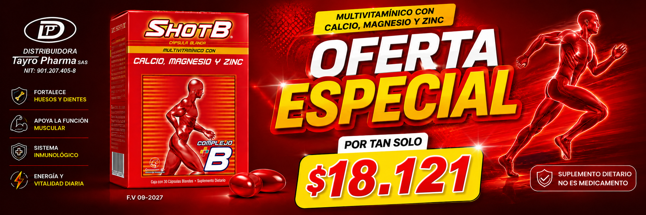 Oferta Especial ShotB Complejo B