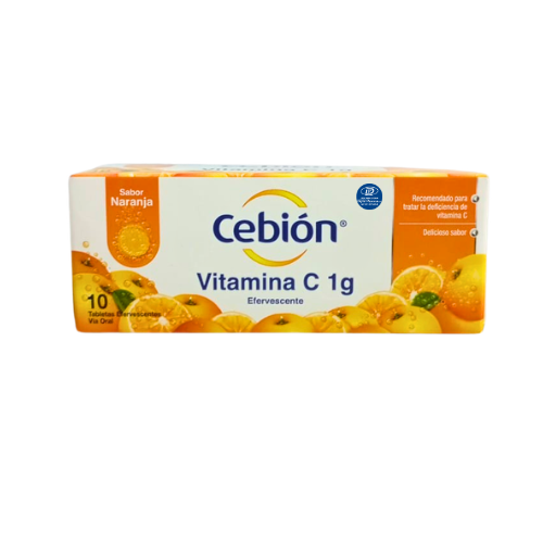 Cebión Vitamina C 1g x10 Tbs