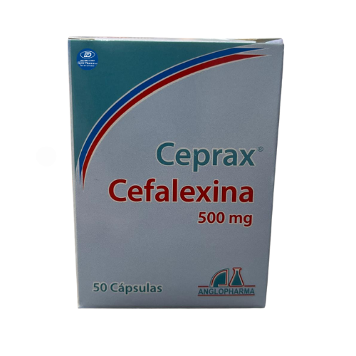 Cefalexina 500mg x50 Caps Anglo