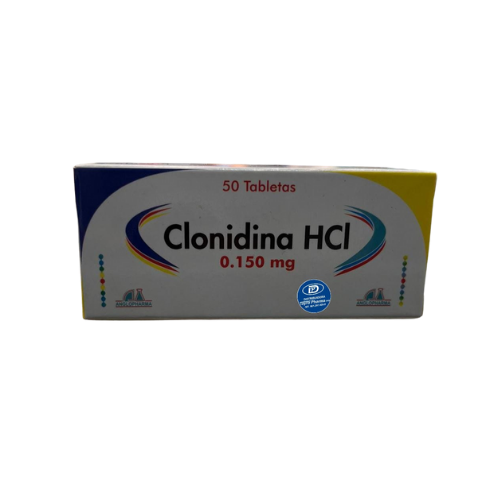 Clonidina 0.150mg x50 Tbs Anglo