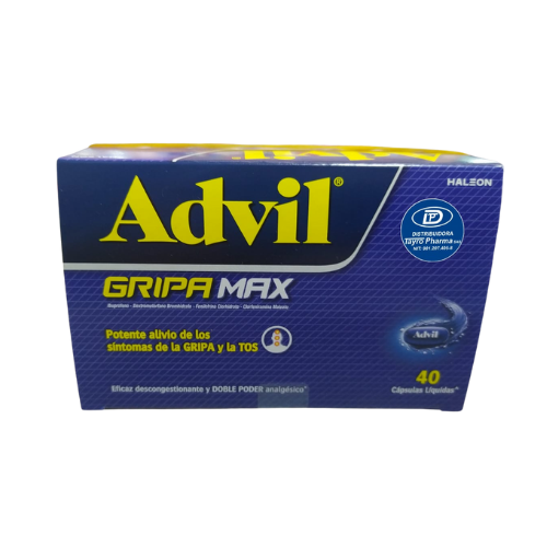 Advil Gripa Max x40 Caps