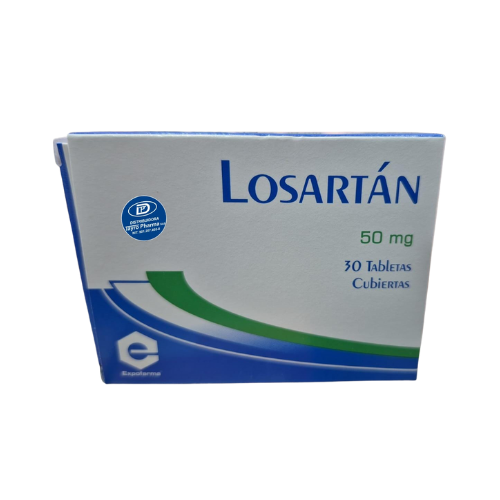 Losartán 50mg x30 Tbs Expofarma