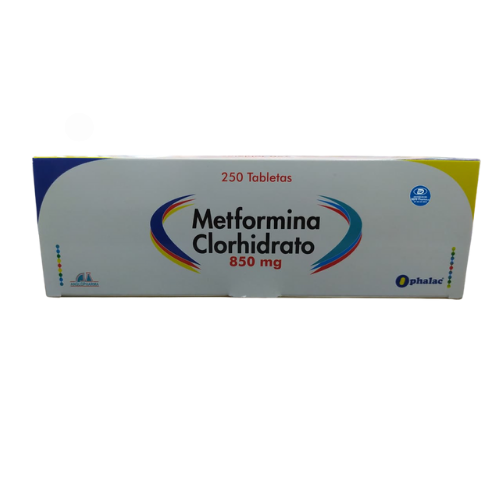 Metformina 850mg x250 Tbs
