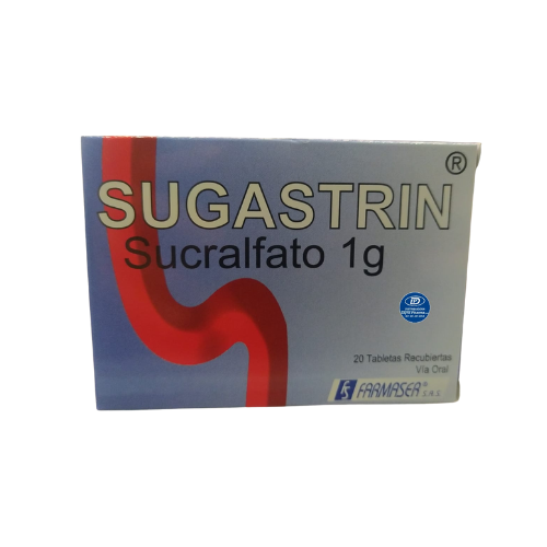 Sugastrin (Sulcralfato) 1g x20 Tbs