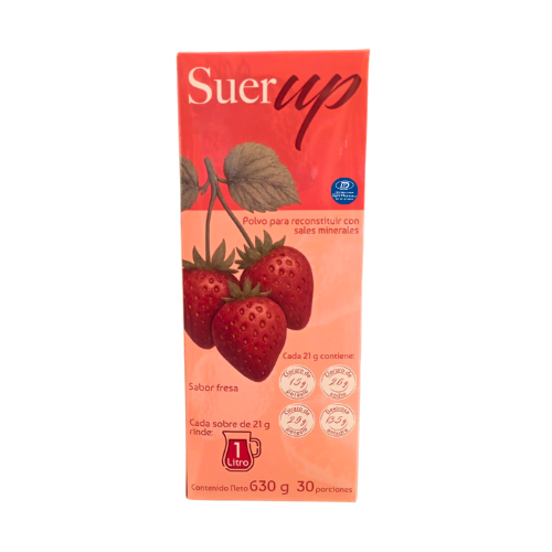 Suerup Fresa Sales de rehidratación x30 Sobres