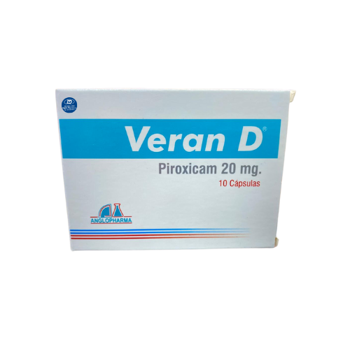 Veran D (Piroxicam 20mg) x10 Caps