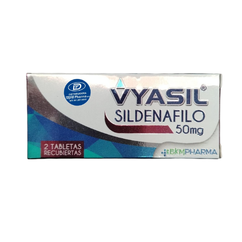 Vyasil (Sildenafilo 50mg) x2 Tbs