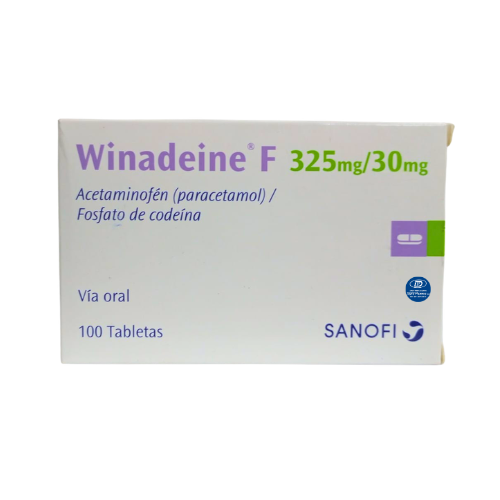 Winadeine F 325mg/30mg x100 Tbs
