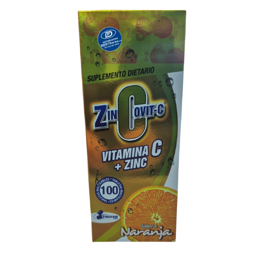 Zincovit Vitamina C + Zinc x100 Tbs